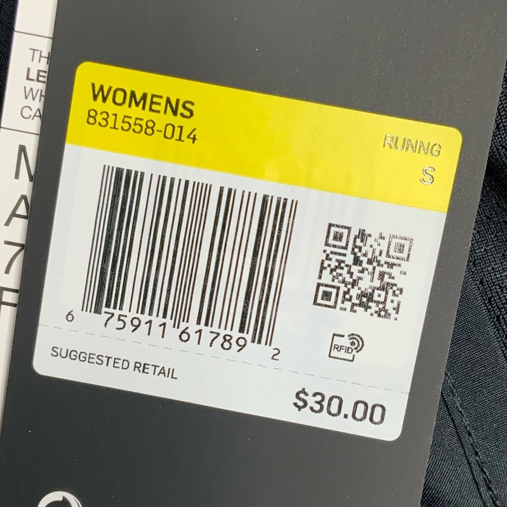 Nike Women's Dry-Fit Black Athletic Shorts - Picture 4 of 5